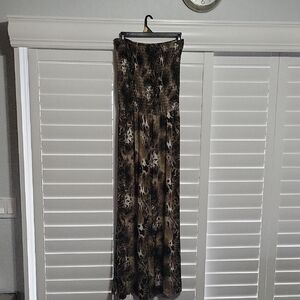 Avital Black & Tan Jumpsuit for Night Out